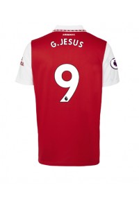 Fotbalové Dres Arsenal Gabriel Jesus #9 Domácí Oblečení 2022-23 Krátký Rukáv